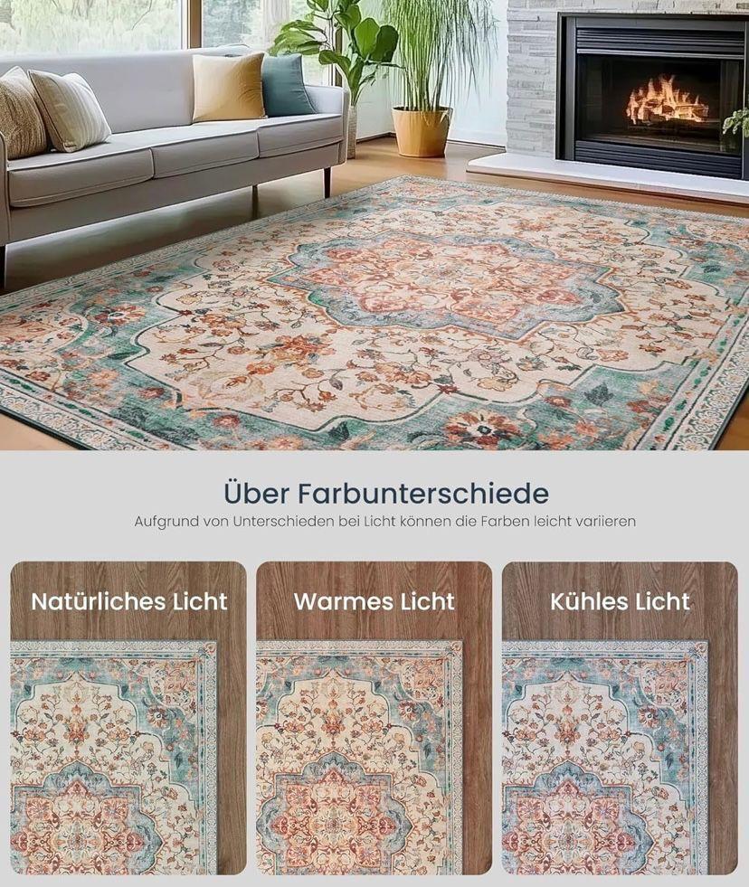 Vintage Wohnzimmer Teppich