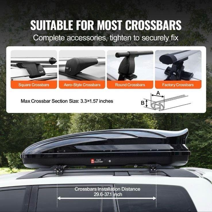 Dachbox 340L abschließbar Autobox