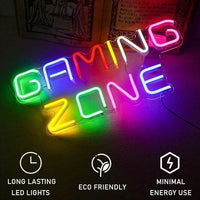 LED Neon Schild Gaming Zone