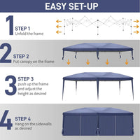 3×6 m Faltpavillon – Stabil, wetterfest & flexibel