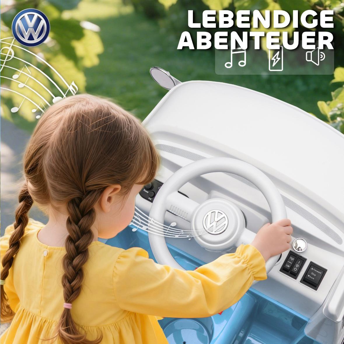 Volkswagen T1 Camper Kinder Elektroauto 12V mit MP3 & Licht