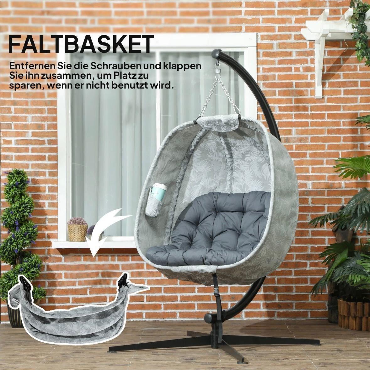 Hängesessel Ei mit Gestell