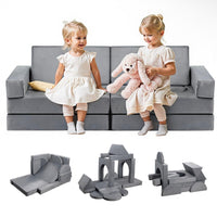 14tlg Modulares Kinder Spiel- & Kuschellandschaft
