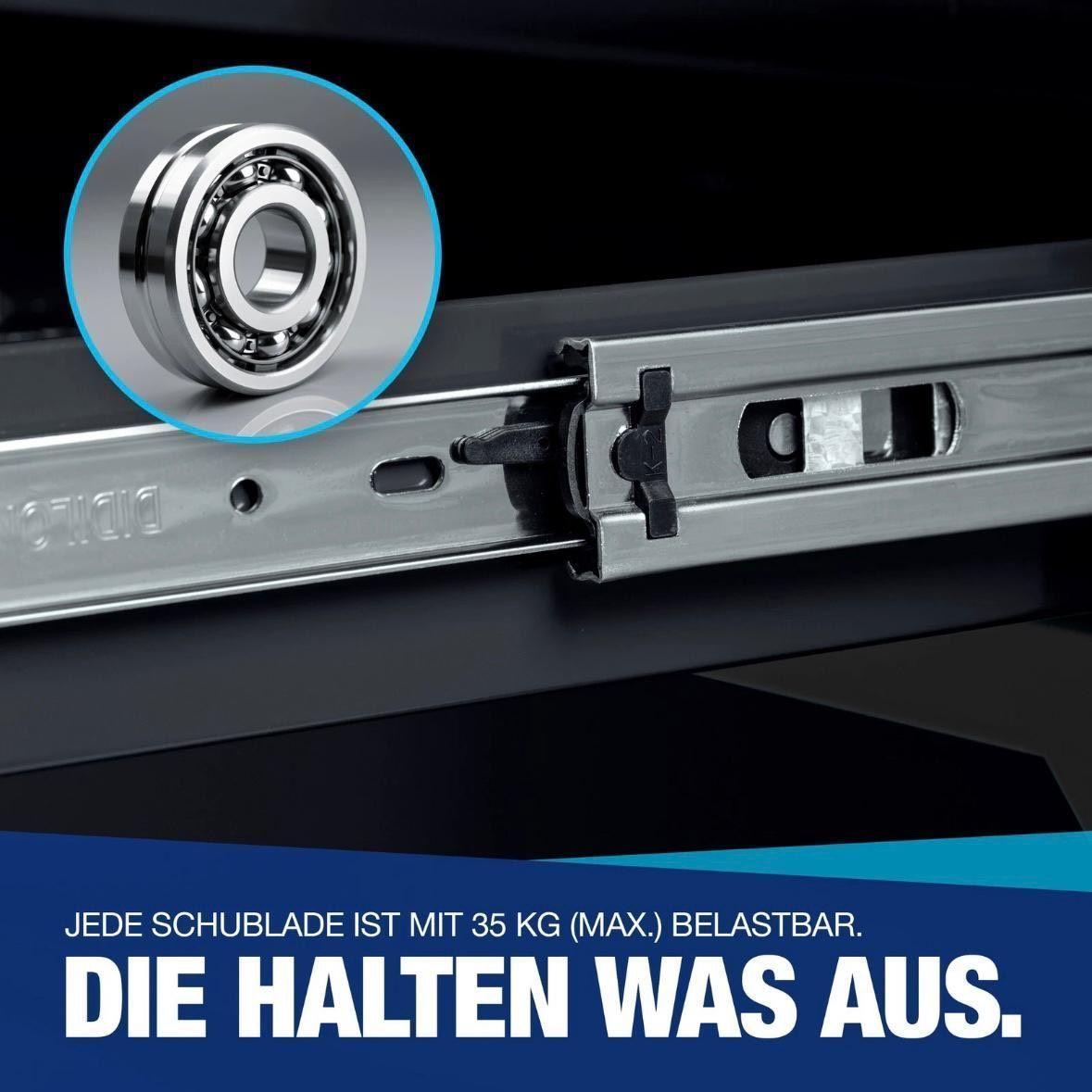 Werkstattwagen 7 Schubladen Werkzeug