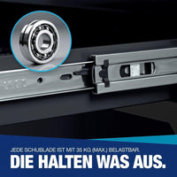 Werkstattwagen 7 Schubladen Werkzeug