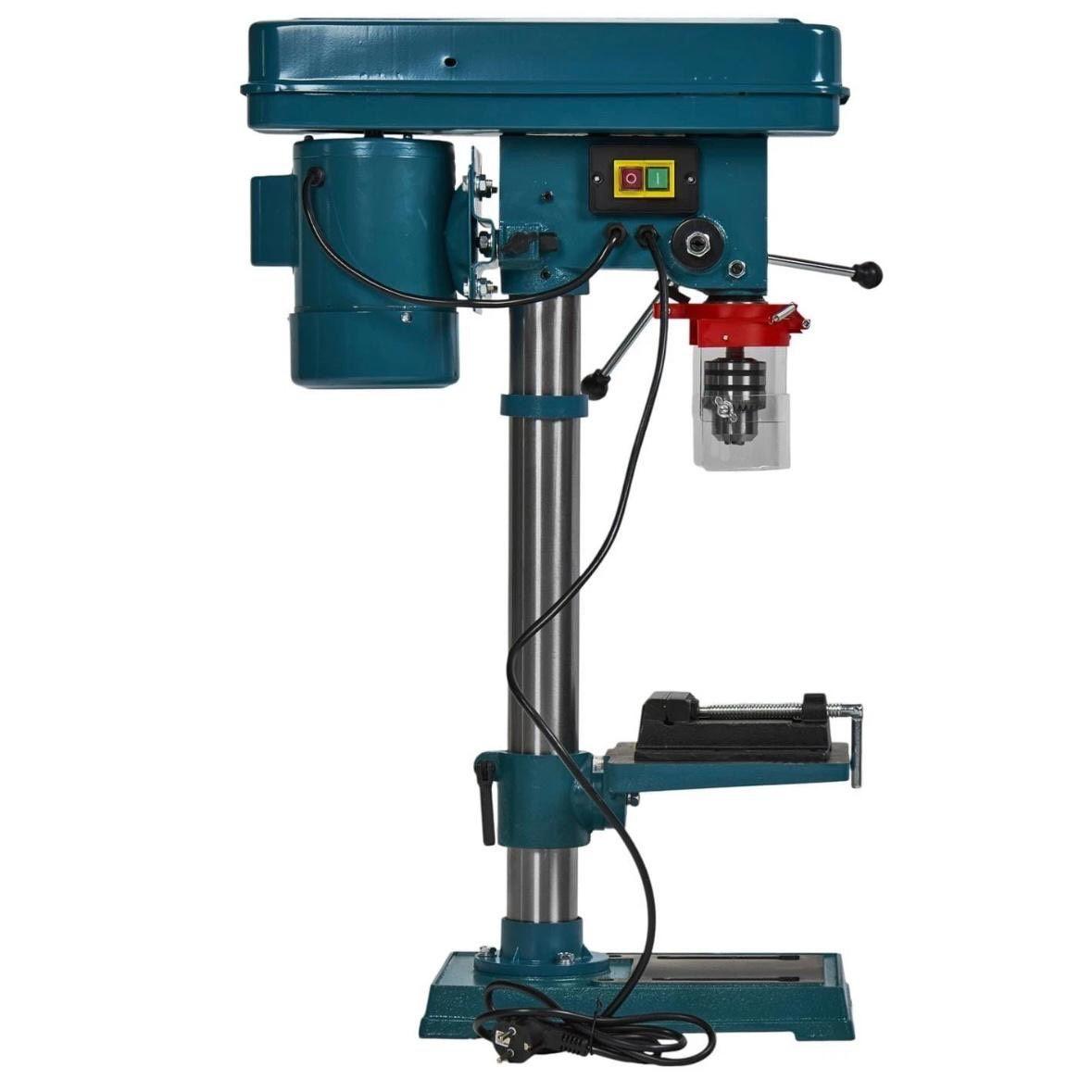 Säulenbohrmaschine 1450W Tischbohrmaschine 12 Gänge 16mm Bohrfutter