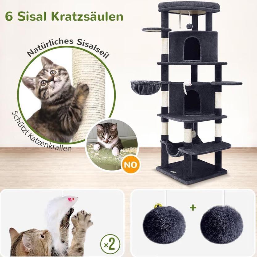 Eck Kratzbaum Katzenbaum 168cm