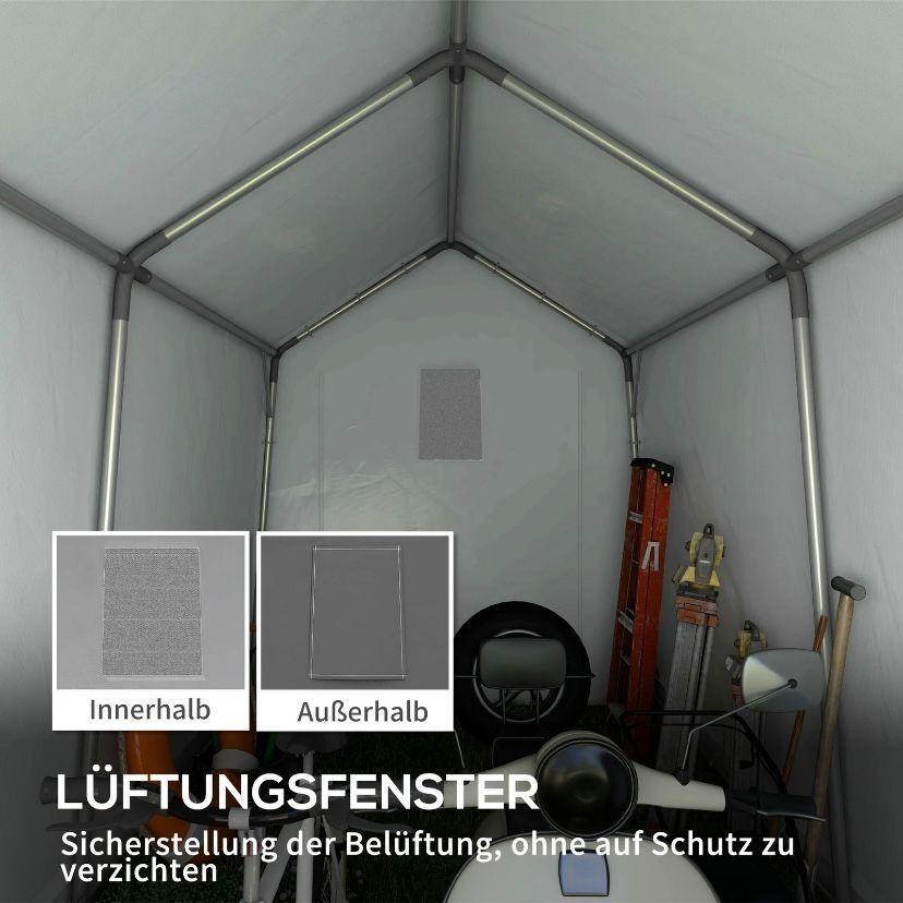 Lagerzelt Garage 3,6m wetterfest