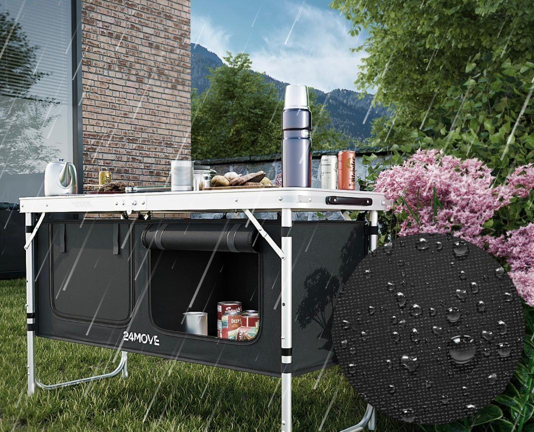 Faltbare Campingküche kompakt & praktisch