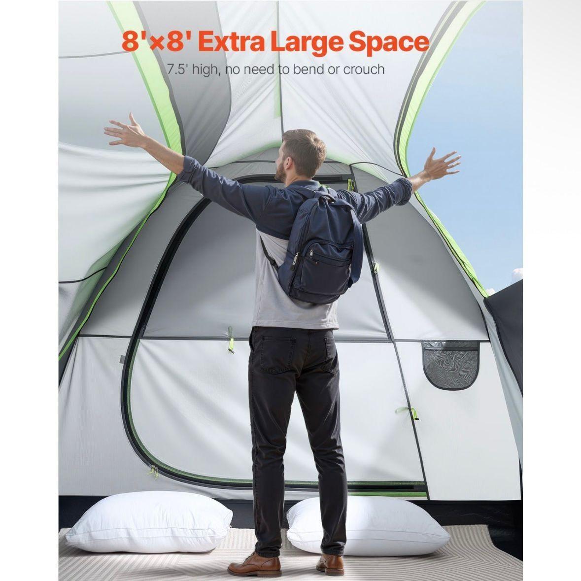 SUV- & Bus-Heckzelt Campingzelt für 5–8 Personen