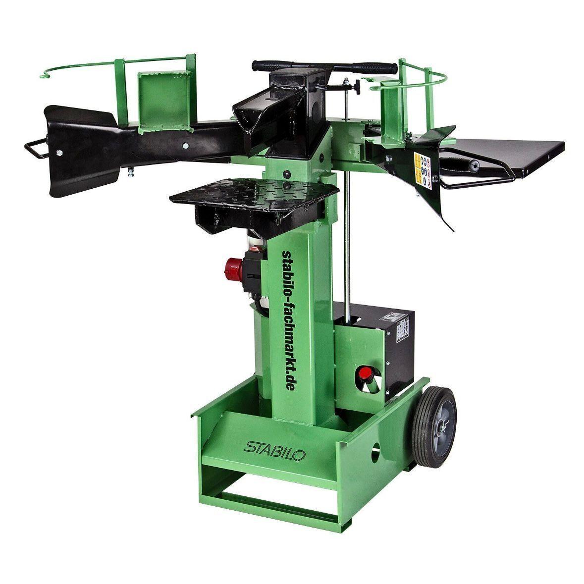 400V Holzspalter 8t Profi Brennholzspalter mit Hydraulik & Y-Spaltmesser