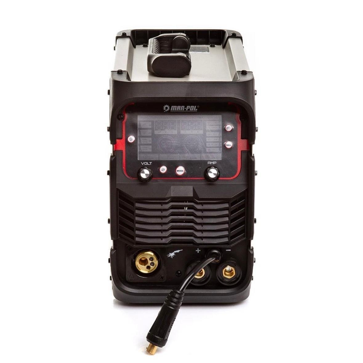 Inverter-Schweißgerät 5in1 MIG/MAG/MMA/TIG mit Synergie-Funktion 250 A