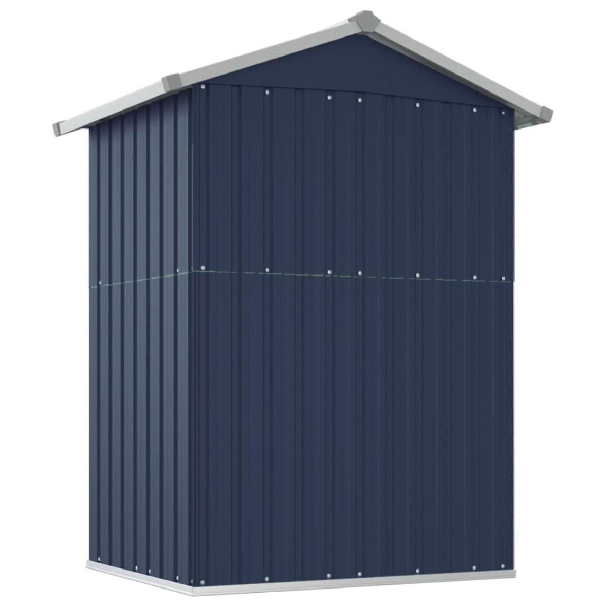 Metall-Gerätehaus mit Satteldach Kompakt & Wetterfest