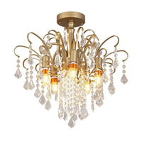 Kristall-Deckenleuchte Elegantes Design mit K9-Kristall