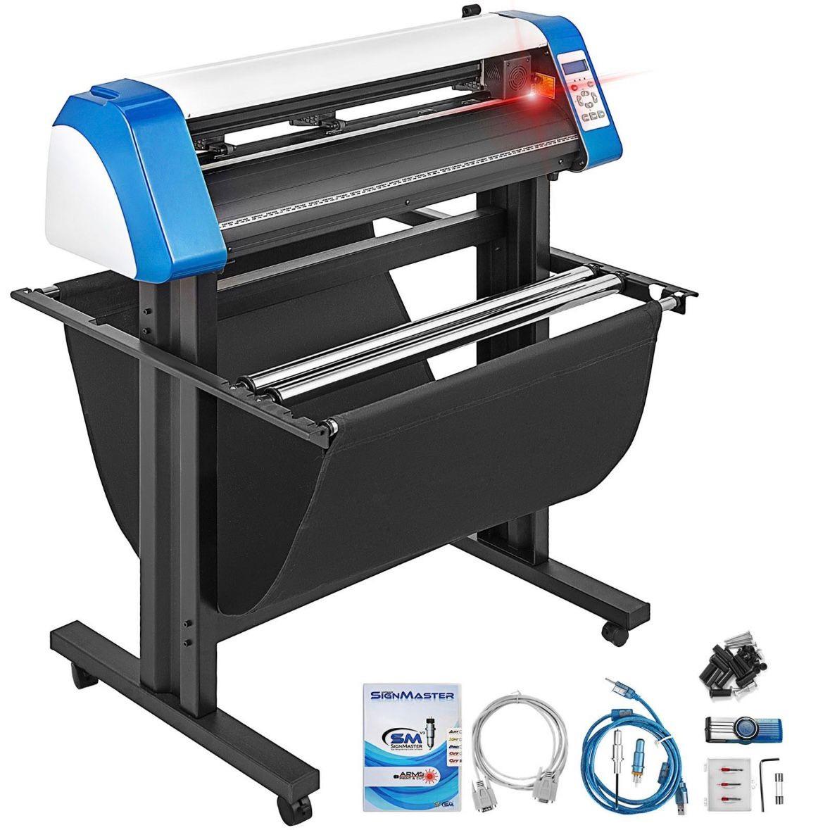Vinyl halbautomatischer Plotter 870mm Konturschnitt