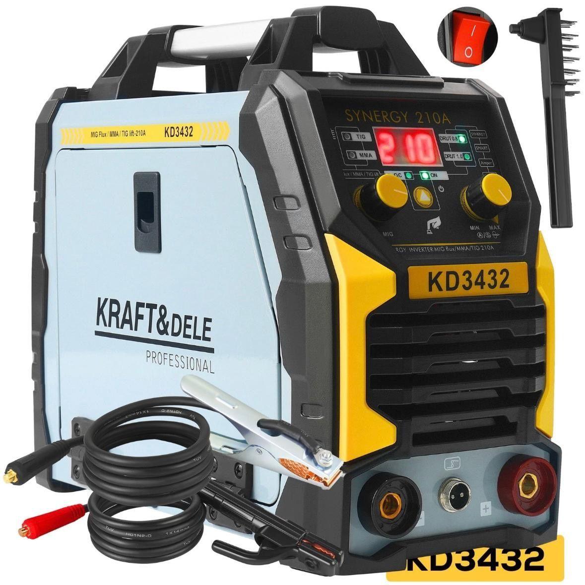 Inverter Schweißgerät 210A MIG MMA TIG