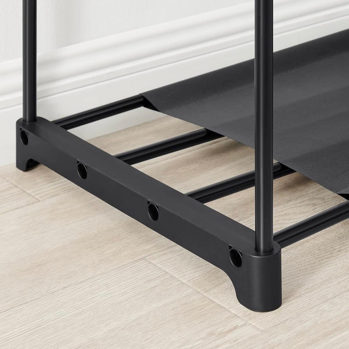 Kleiderschrank/Kleiderständer mit 4 Fächern platzsparend & modern