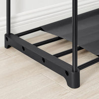 Kleiderschrank/Kleiderständer mit 4 Fächern platzsparend & modern