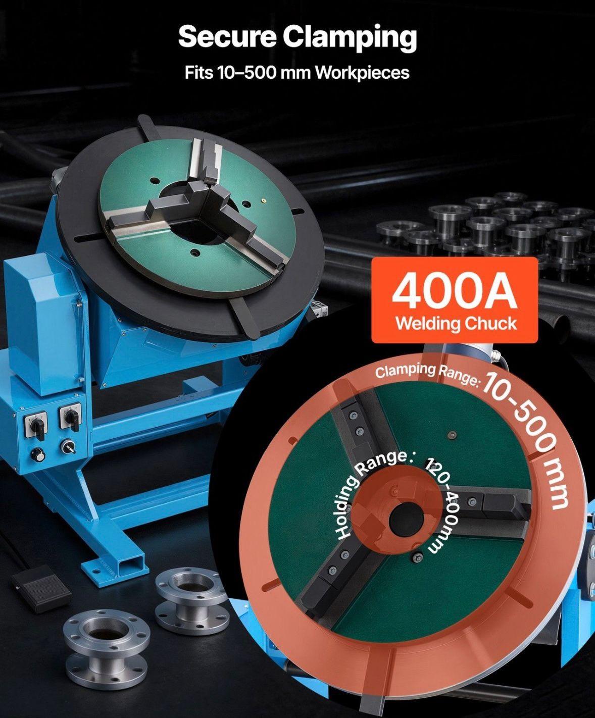 Schweißdrehtisch 400W 500kg Positionierer
