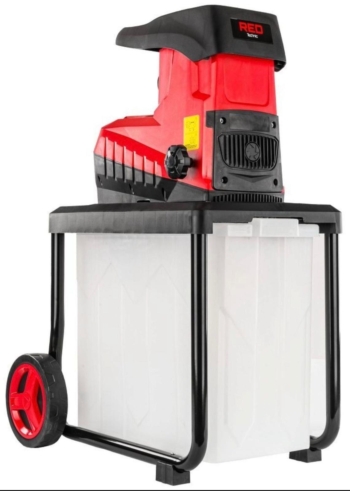 Elektro Gartenhäcksler 3000W Asthäcksler Leise Fräswerk 60L