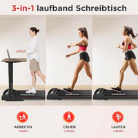 3in1 Laufband leise & platzsparend