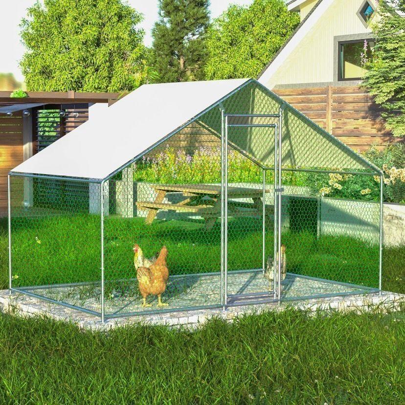 Hühnergehege 3x2m Hühnerstall Voliere
