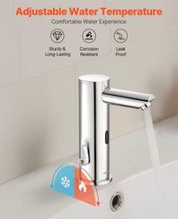Berührungslose Waschtischarmatur mit Infrarotsensor – Automatische Wasserhahn Armatur Messing