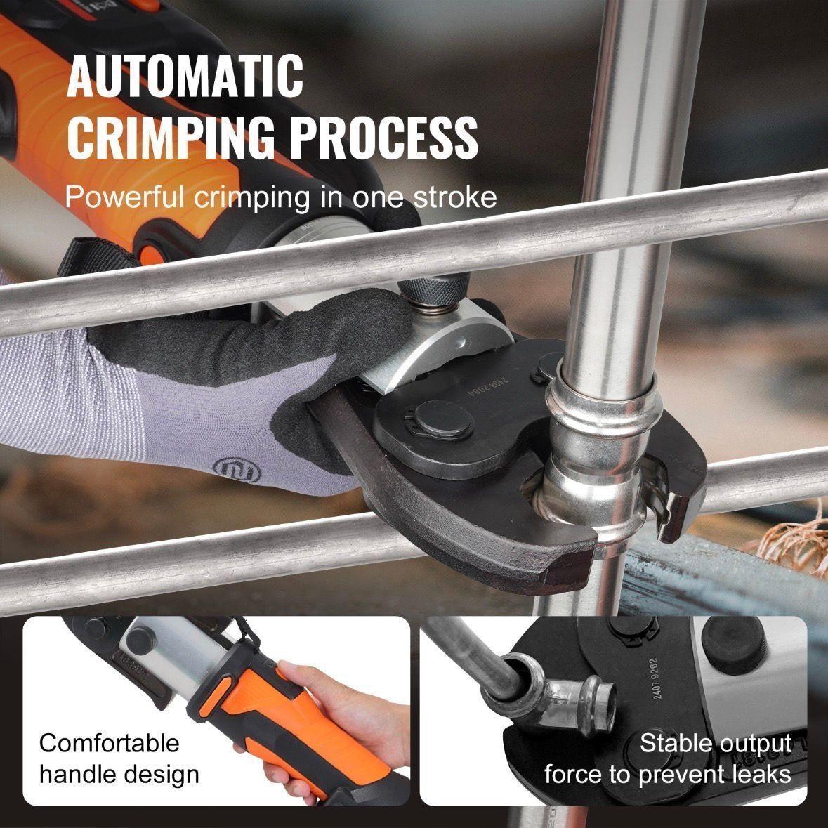 Rohrpresszange Akku 20V