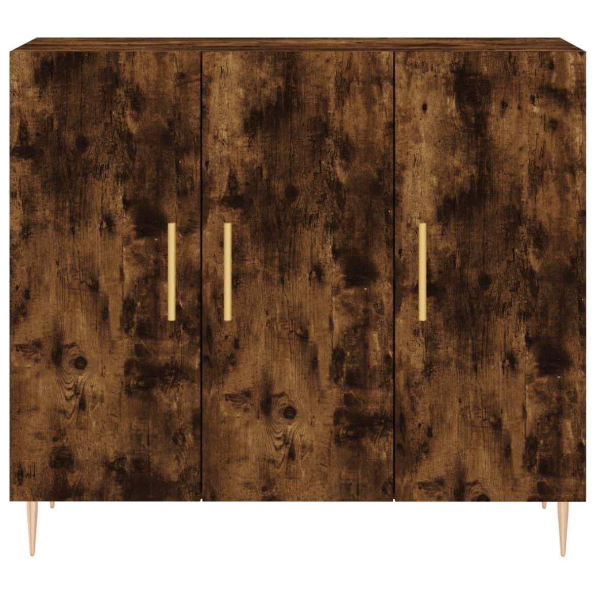 Sideboard im Altholz-Look mit Metallbeinen 90cm