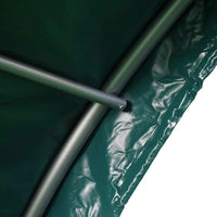 Weidezelt 3,7×3,7m PVC Weideunterstand für Pferde & Nutztiere