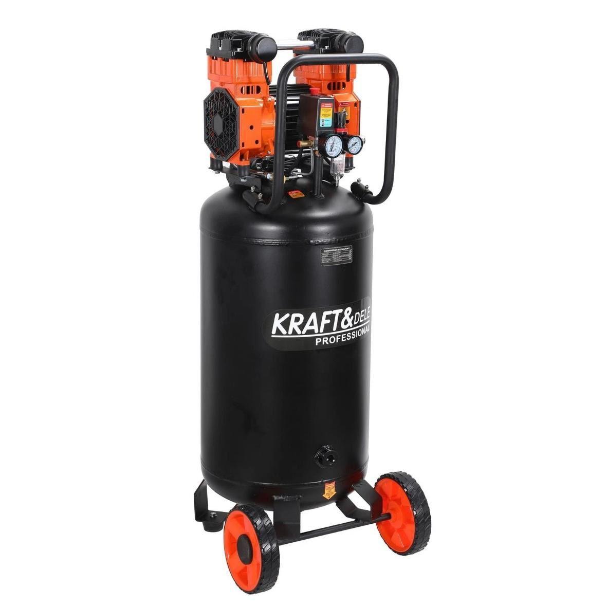 Ölfreier Vertikal-Kompressor 100L 3000W 10bar Druckluftkompressor