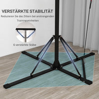 Boxsackständer mit Speedball – Höhenverstellbare Trainingsstation