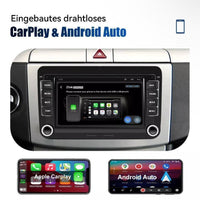 Android 14 Autoradio mit CarPlay Navi für VW Golf 5 6 Touran Caddy Jetta