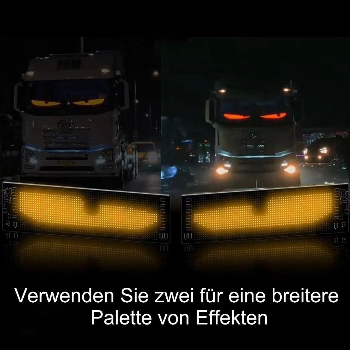 Flexibles LED-Matrix-Display für Fahrzeuge RGB & programmierbar