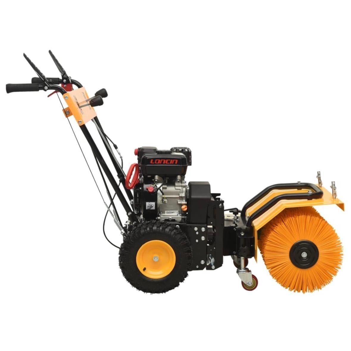 2in1 Schneefräse & Kehrmaschine Benzin 196cm³