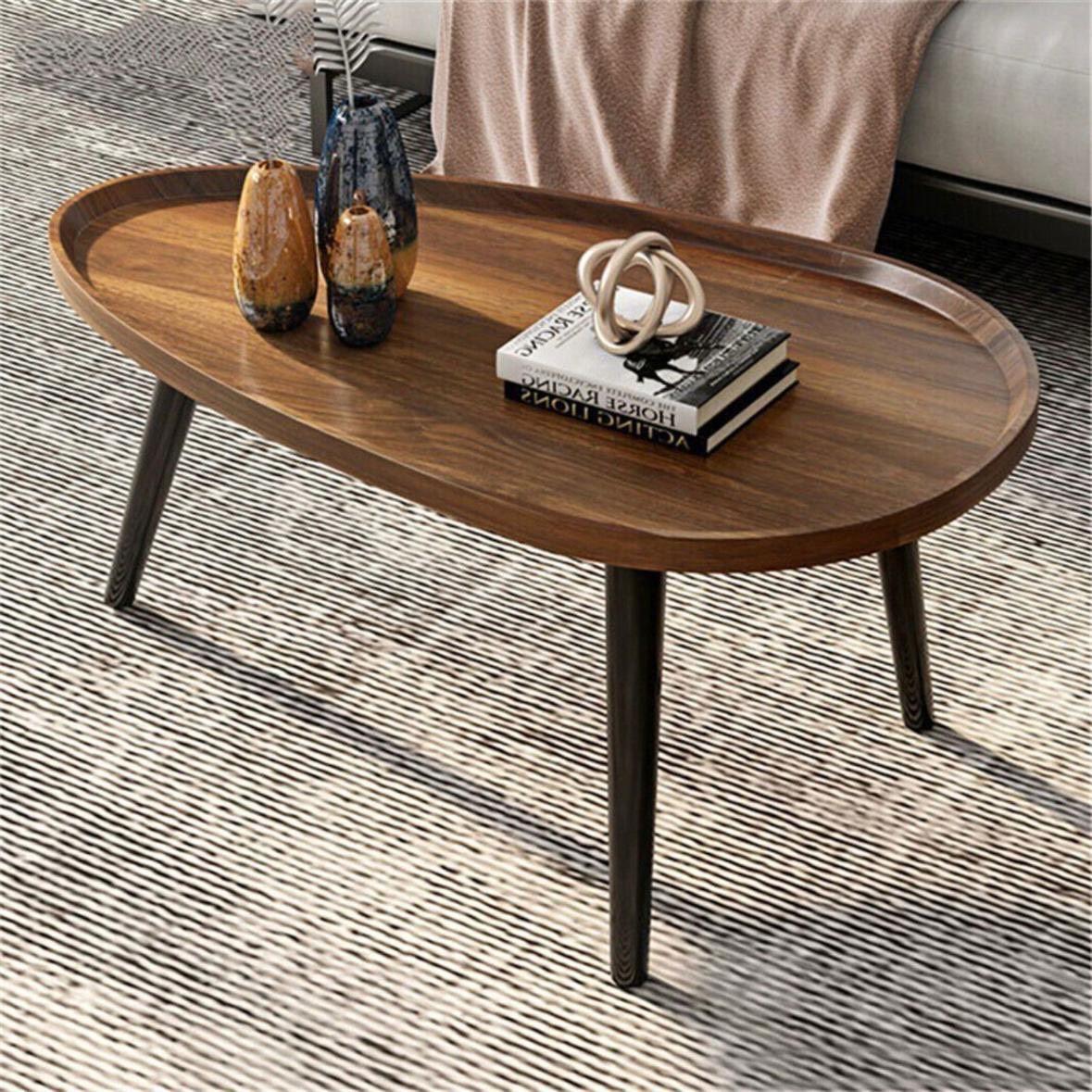 2er Set Couchtisch Massivholz Vintage – Sofatisch & Beistelltisch