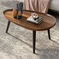2er Set Couchtisch Massivholz Vintage – Sofatisch & Beistelltisch