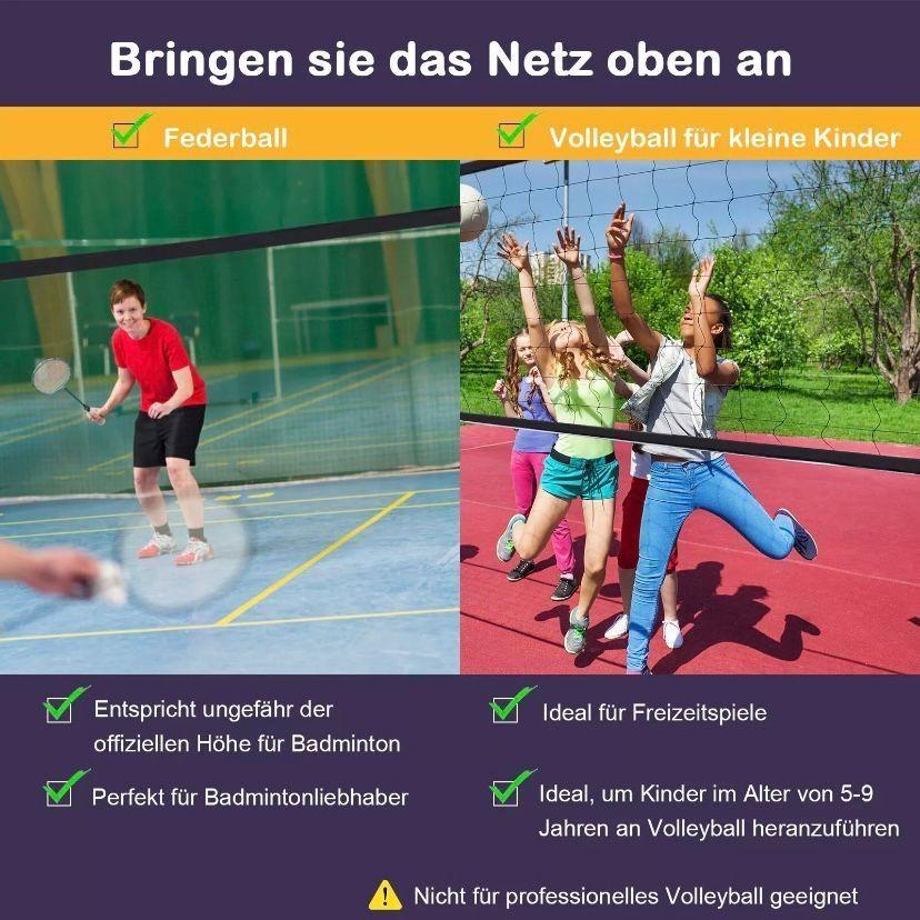 Höhenverstellbares Sportnetz Badminton