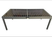 Solar Gartentisch 450W Balkonkraftwerk Tisch Aluminium