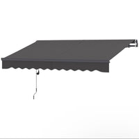 Elektrische Terrassenmarkise 296×250cm Klemmmarkise