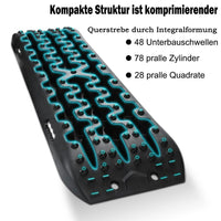 2x Offroad Sandbleche 10t Anfahrhilfe Schnee Schlamm