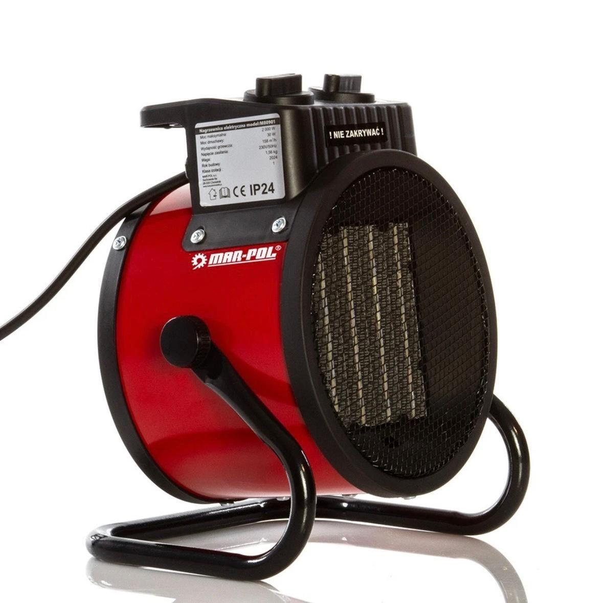 Elektrischer Heizlüfter 2000W kompakt & effizient