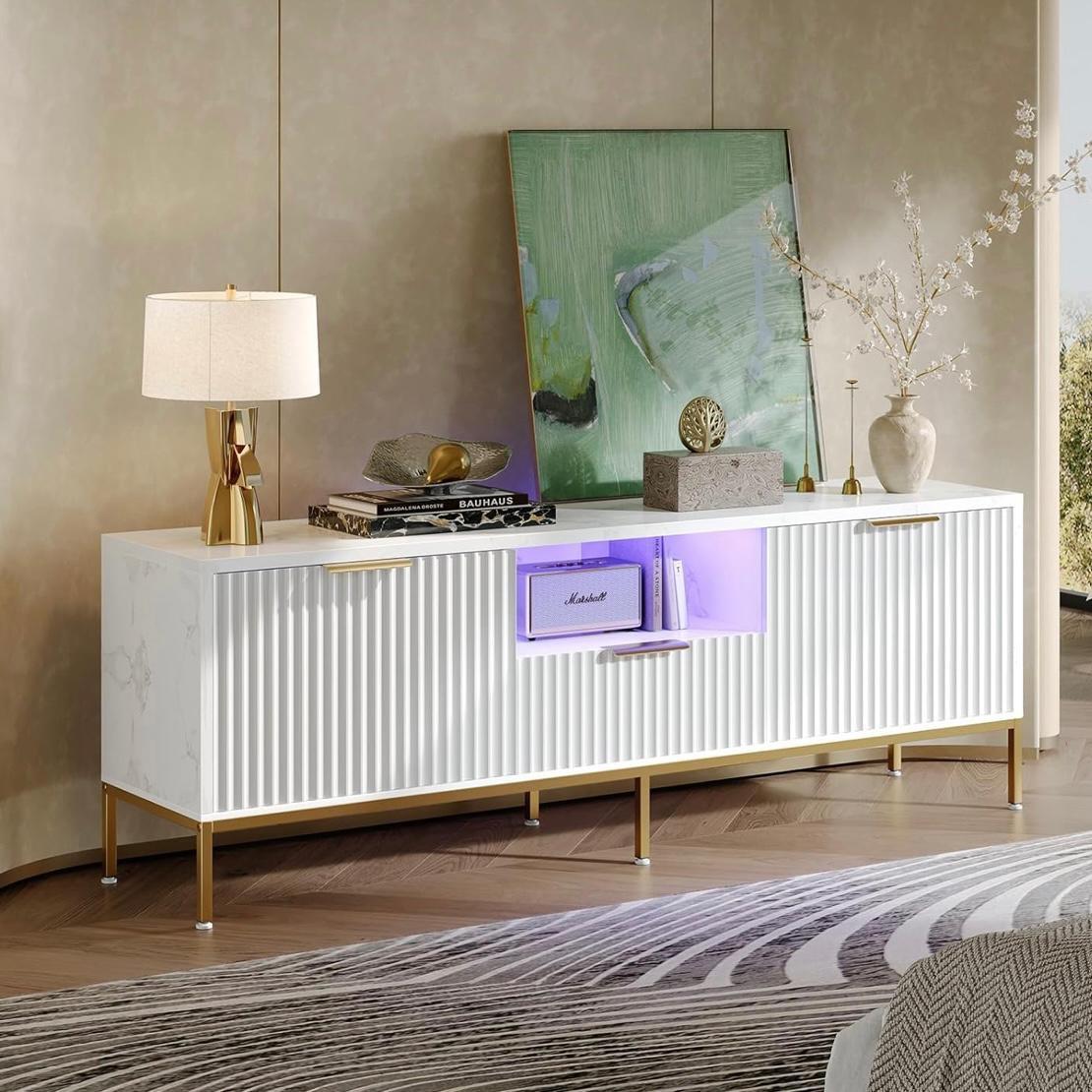 TV Schrank LED Lowboard
