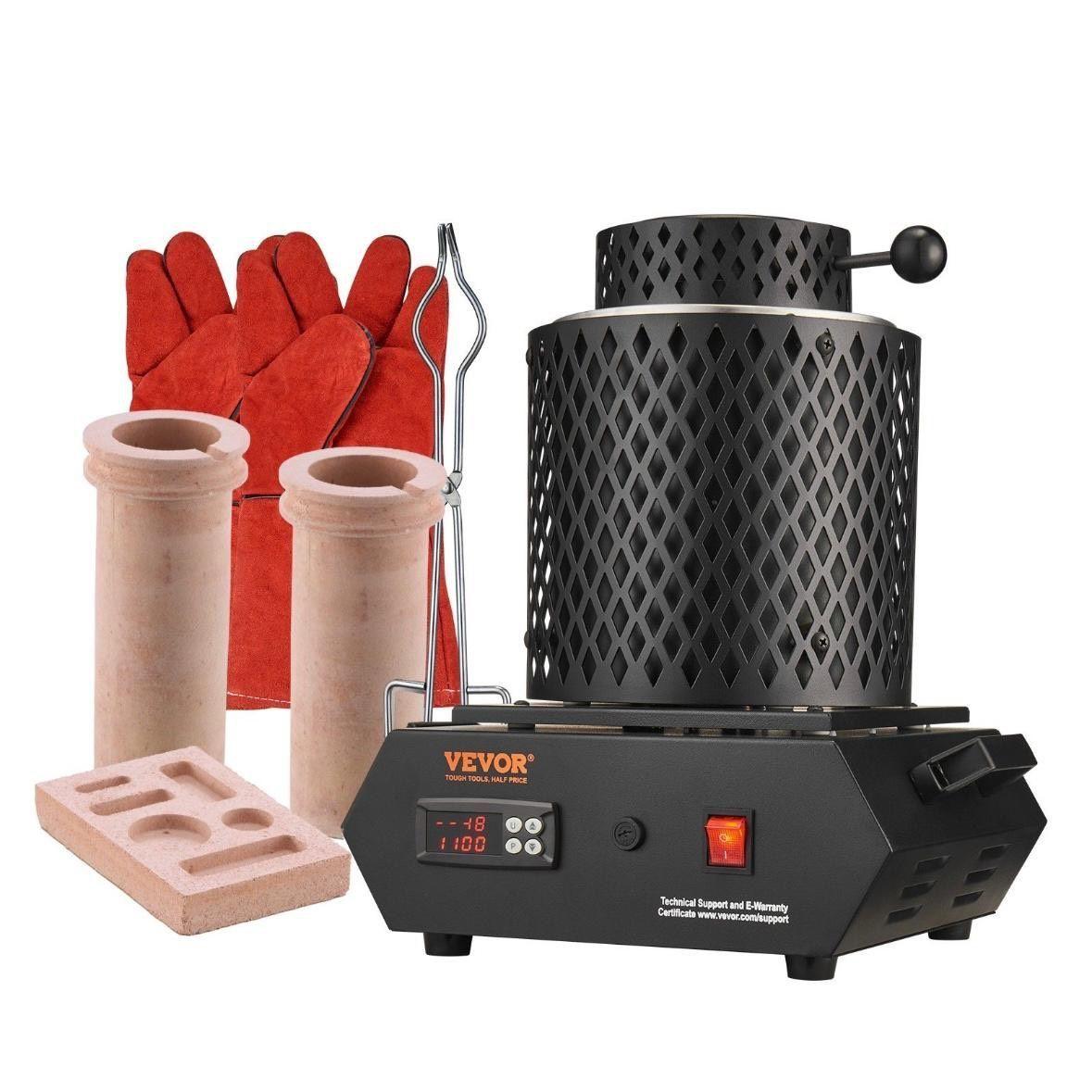 Goldschmelzofen 1350W 1150°C Set