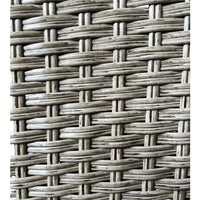 Gartenmöbel Essgruppe 6 Personen Polyrattan inkl. Tisch & Kissen