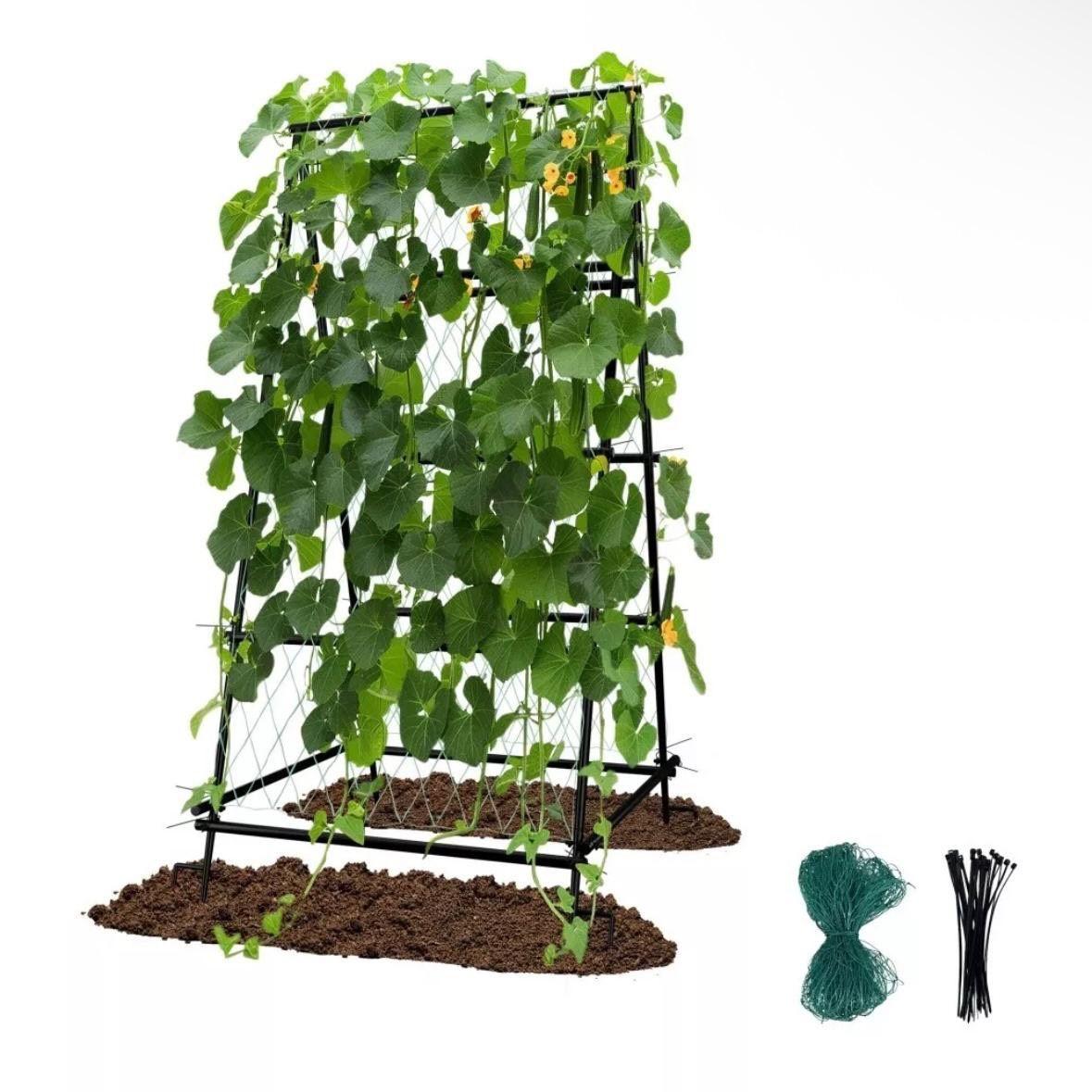 Gartenspalier A-Rahmen Rankhilfe Metall 176cm