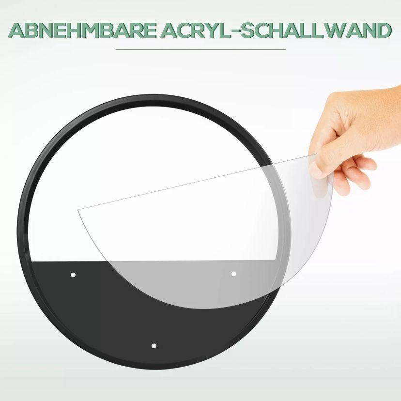 3er Set Wand Pflanzgefäß Pflanzenhalter Wanddeko schwarz