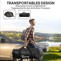 Camping Tunnelzelt für 2–4 Personen mit Wohnbereich