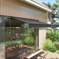 Elektrische Terrassenmarkise 296×250cm Klemmmarkise
