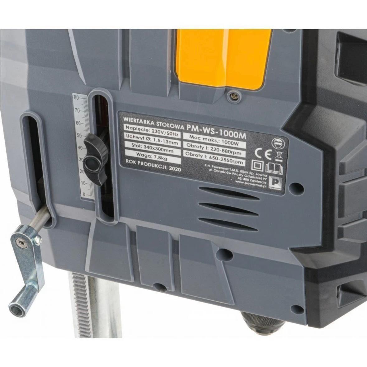 Säulenbohrmaschine 1000W Tischbohrmaschine